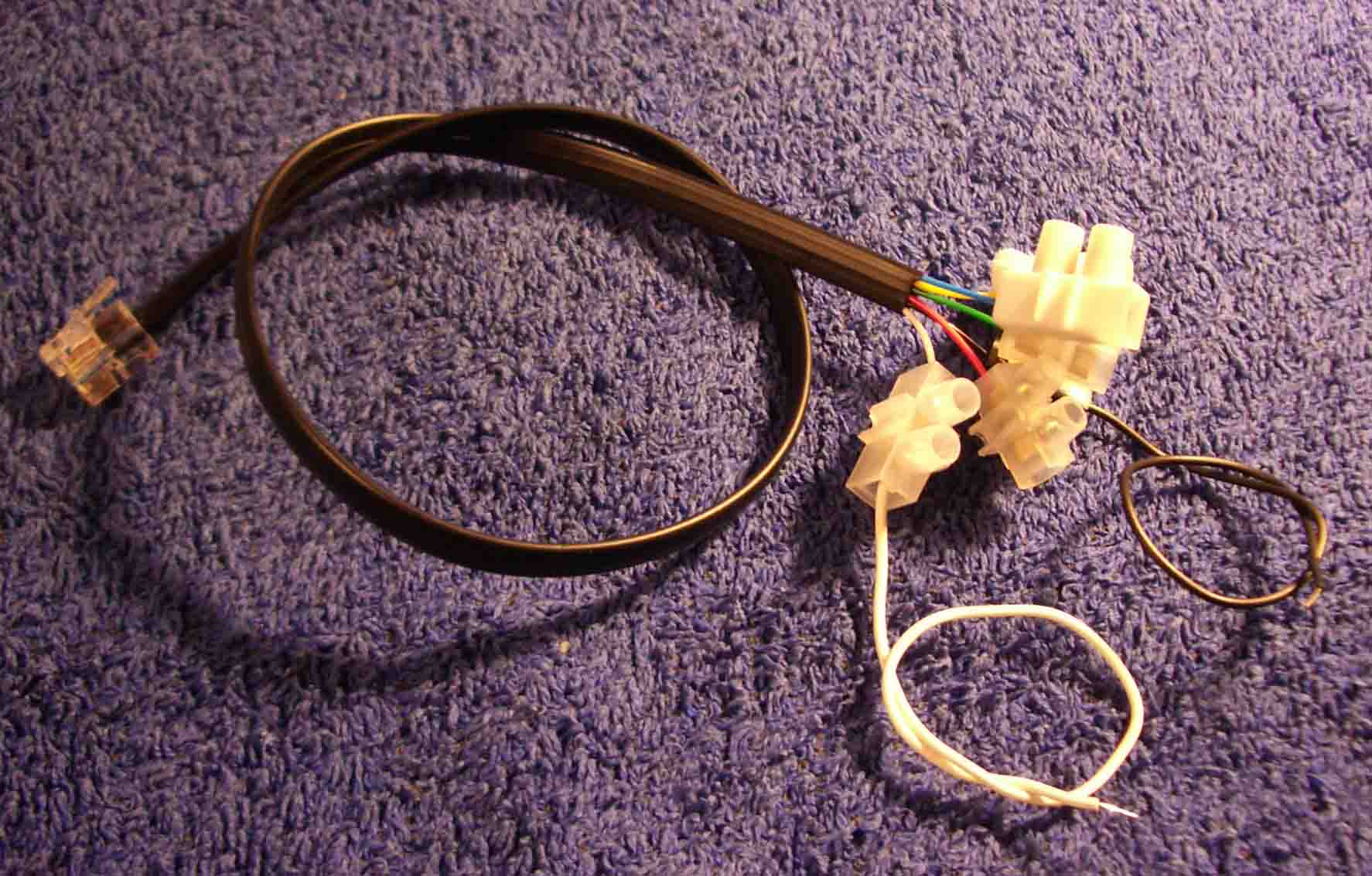 Conector y cables para LEGO Mindstorm NXT