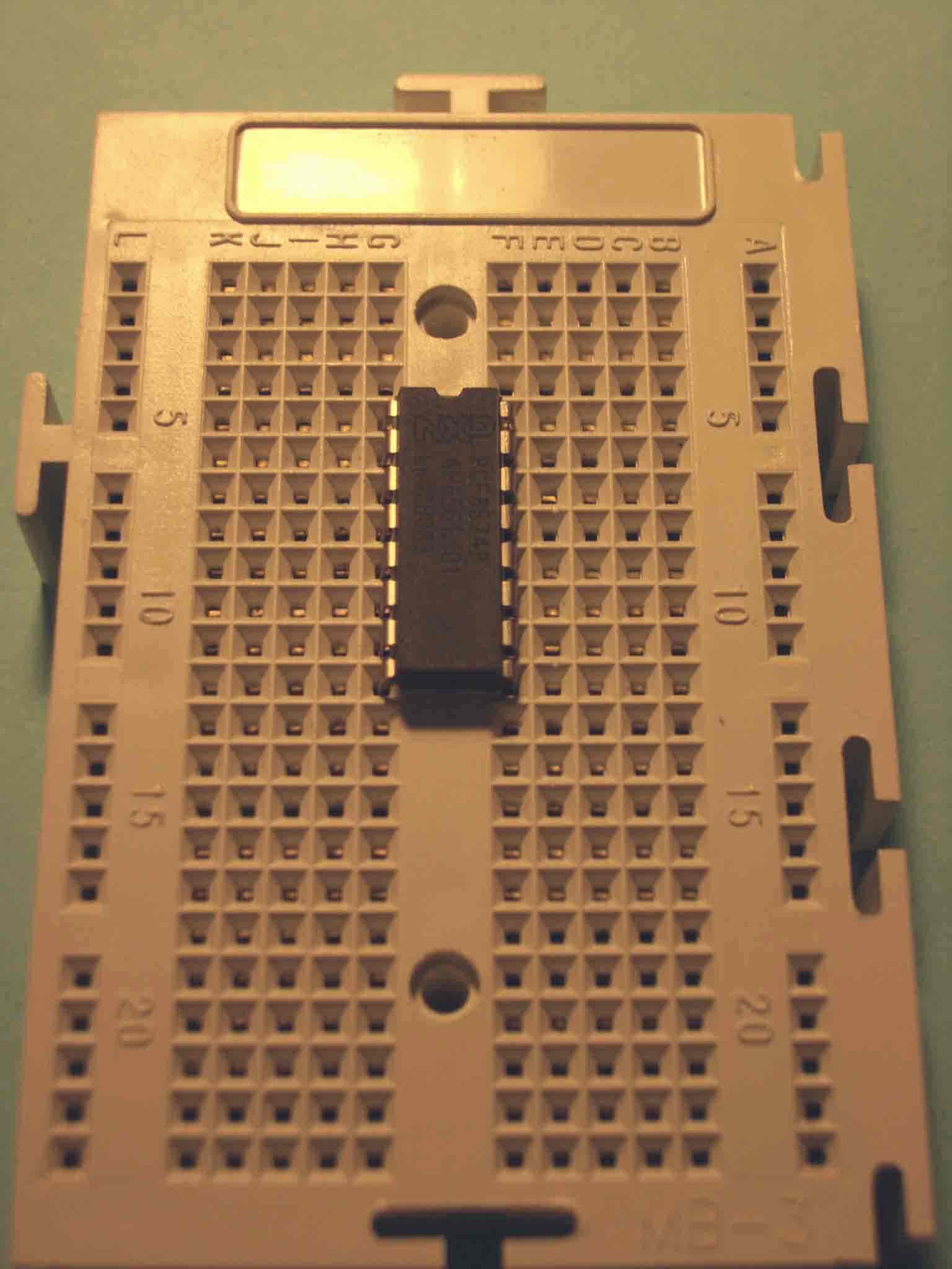 Montaje I2C circuito digital PCF8574 Mindstorm NXT c1593