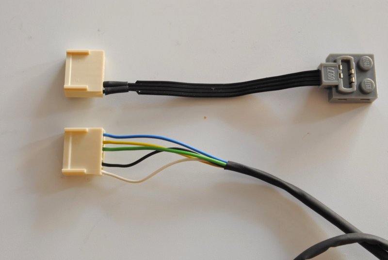 Conectores para el motor PF y el LEGO Mindstorms NXT a2