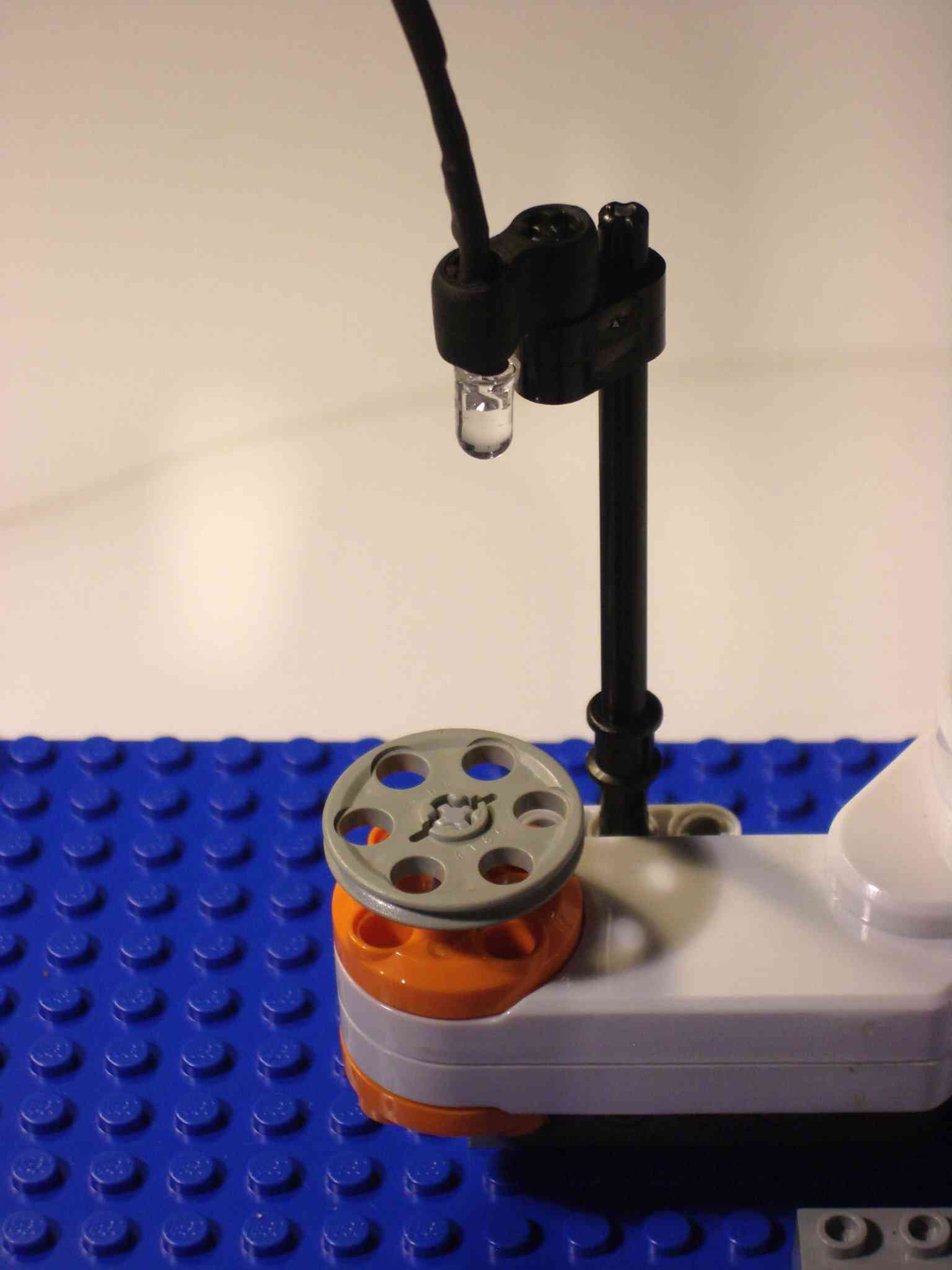 Estroboscopio y otros efectos ópticos para LEGO NXT